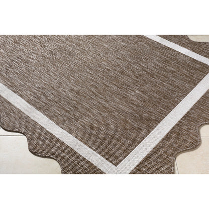 Miami Beach MBH-2319 Indoor/Outdoor Rug by Livabliss. Made from polypropylene in a unique style.