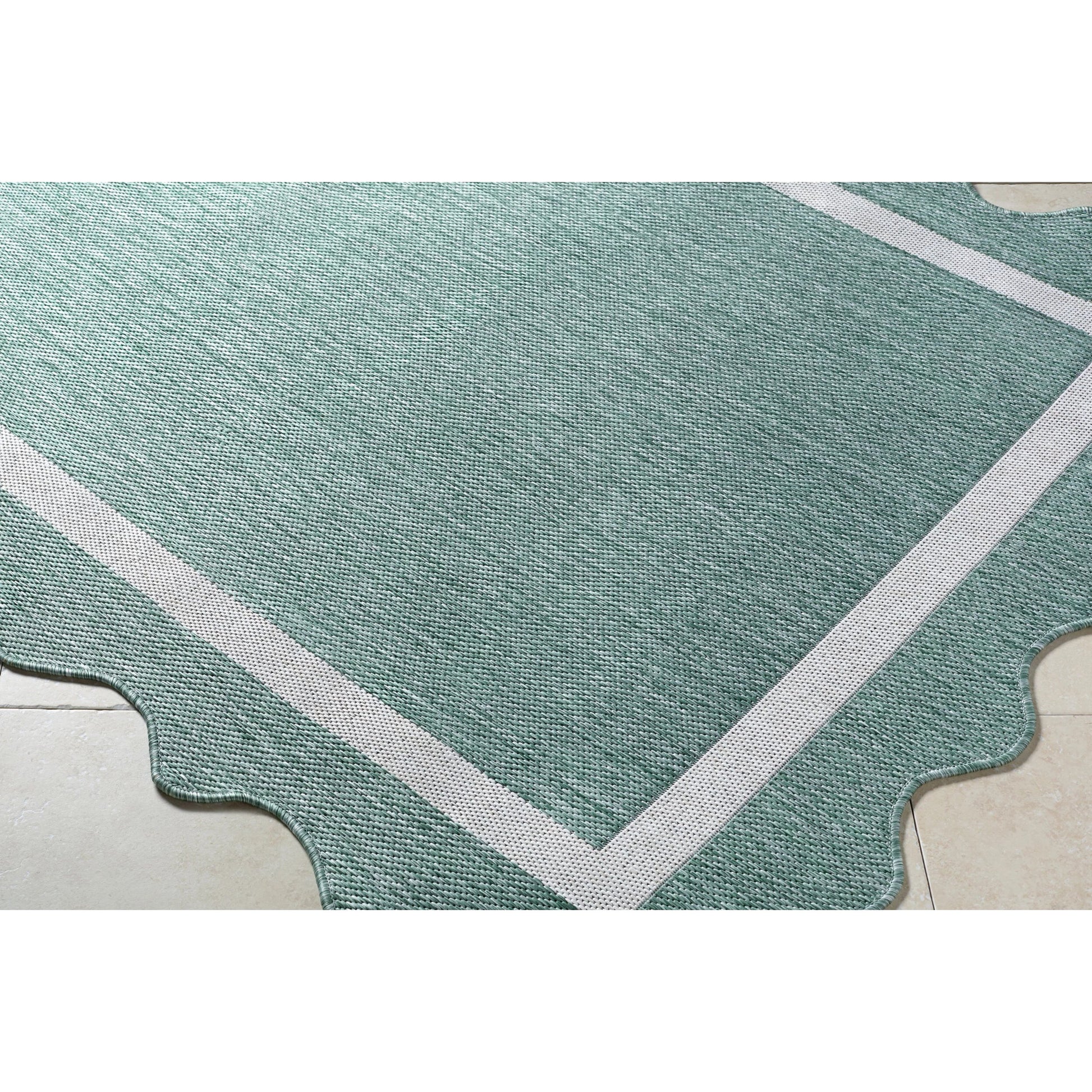 Miami Beach MBH-2319 Indoor/Outdoor Rug by Livabliss. Made from polypropylene in a unique style.
