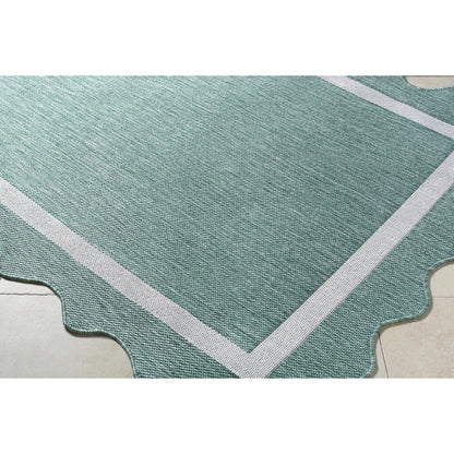 Miami Beach MBH-2319 Indoor/Outdoor Rug by Livabliss. Made from polypropylene in a unique style.