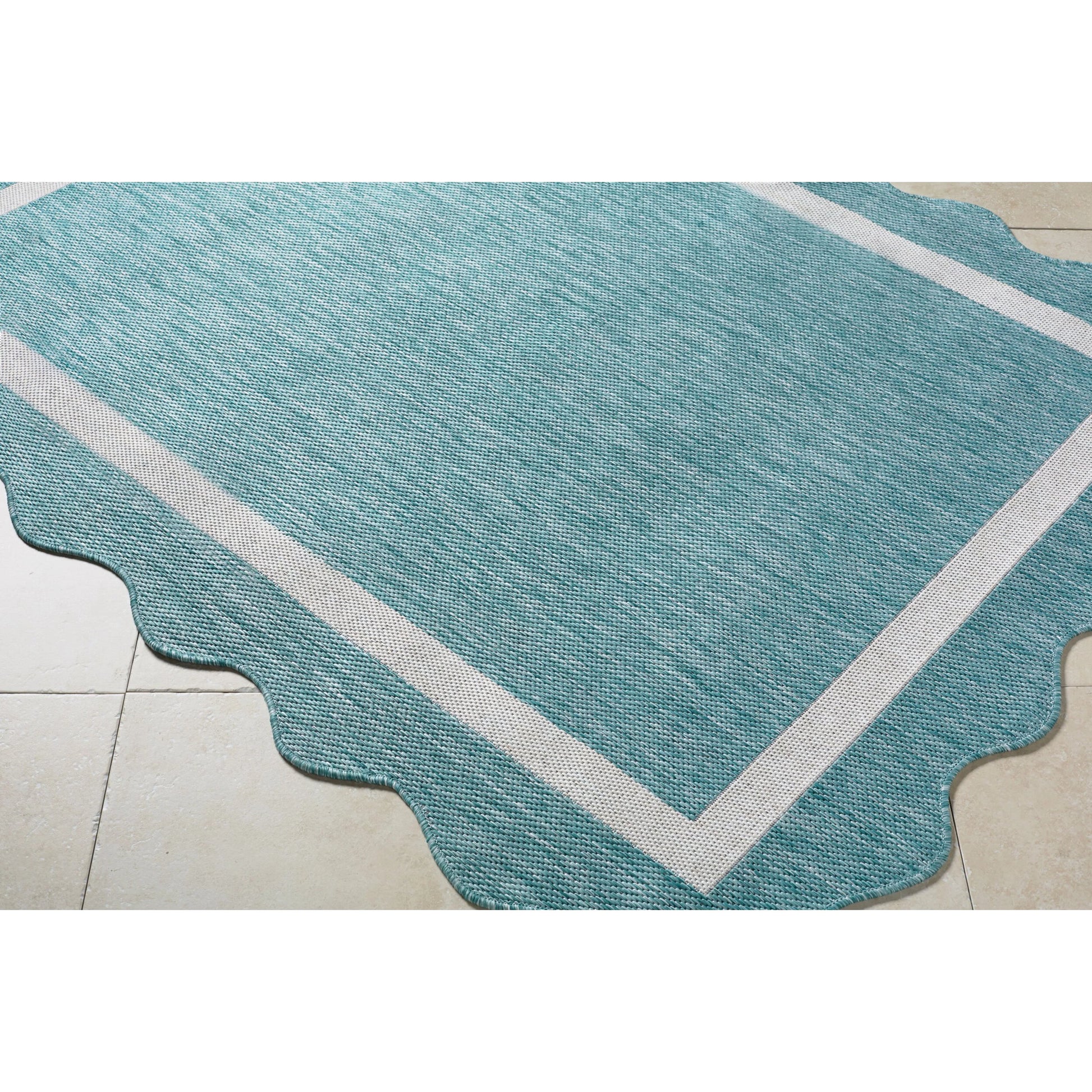 Miami Beach MBH-2319 Indoor/Outdoor Rug by Livabliss. Made from polypropylene in a unique style.