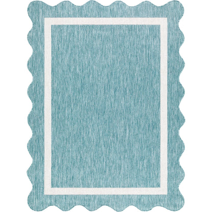 Miami Beach MBH-2319 Indoor/Outdoor Rug by Livabliss. Made from polypropylene in a unique style.