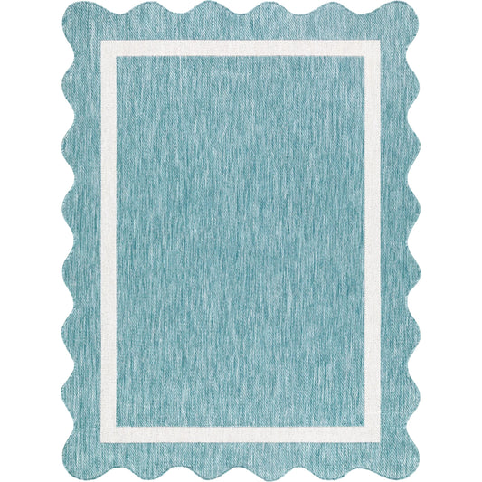Miami Beach MBH-2319 Indoor/Outdoor Rug by Livabliss. Made from polypropylene in a unique style.