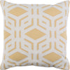 Mustard, Ivory, Beige / Down Feather / 18" x 18"