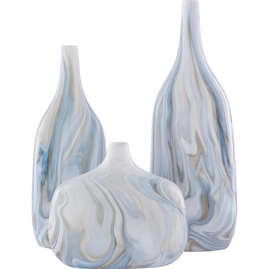Marble - 24668 by Surya in marbled. Made from ceramic in a traditional style.
