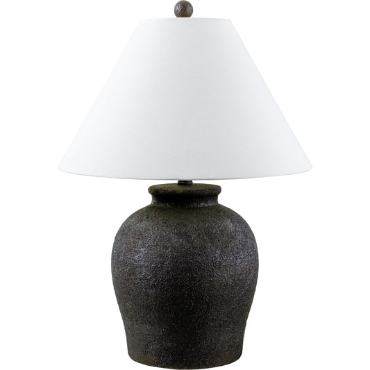 Mabon Table Lamp - 531354 by Livabliss in paintedpainted. Made from ceramic, linen, metal, plastic in a modern style.