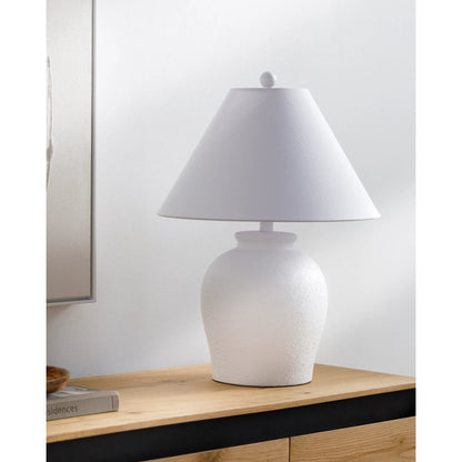 Mabon Table Lamp - 531354 by Livabliss in paintedpainted. Made from ceramic, linen, metal, plastic in a modern style.