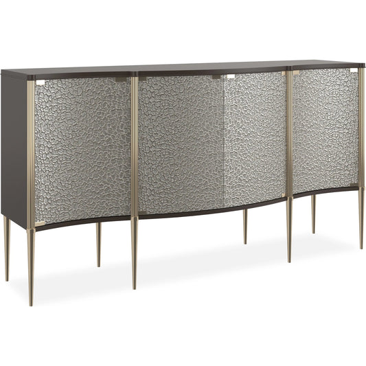 A New Day by Caracole in seal skin. Made from birch in a transitional style.