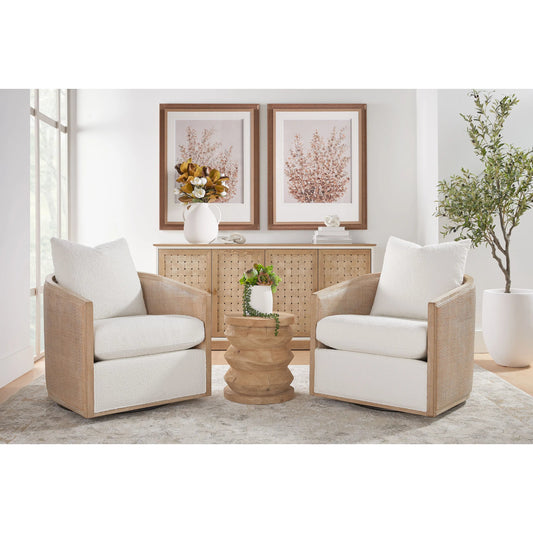 McGuire Swivel Club Chair by Essentials For Living. Made from unique in a coastal style.