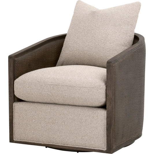 McGuire Swivel Club Chair by Essentials For Living. Made from unique in a coastal style.