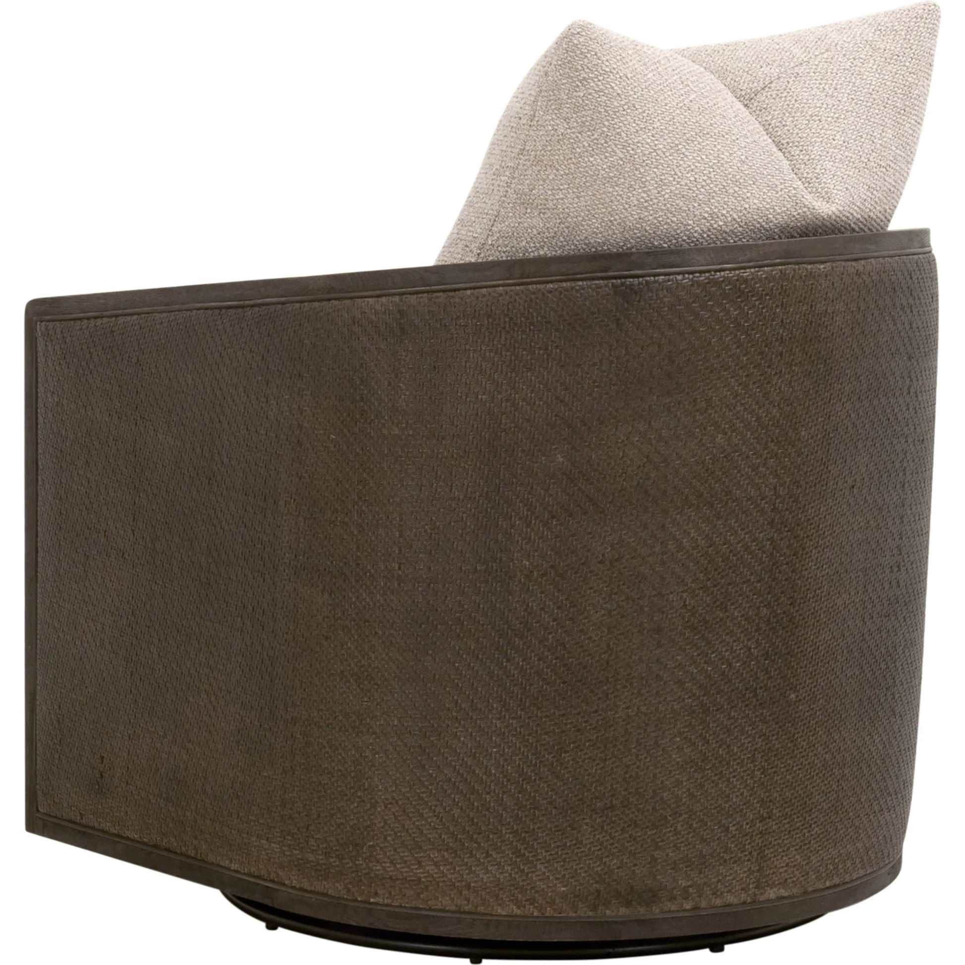 McGuire Swivel Club Chair by Essentials For Living. Made from unique in a coastal style.