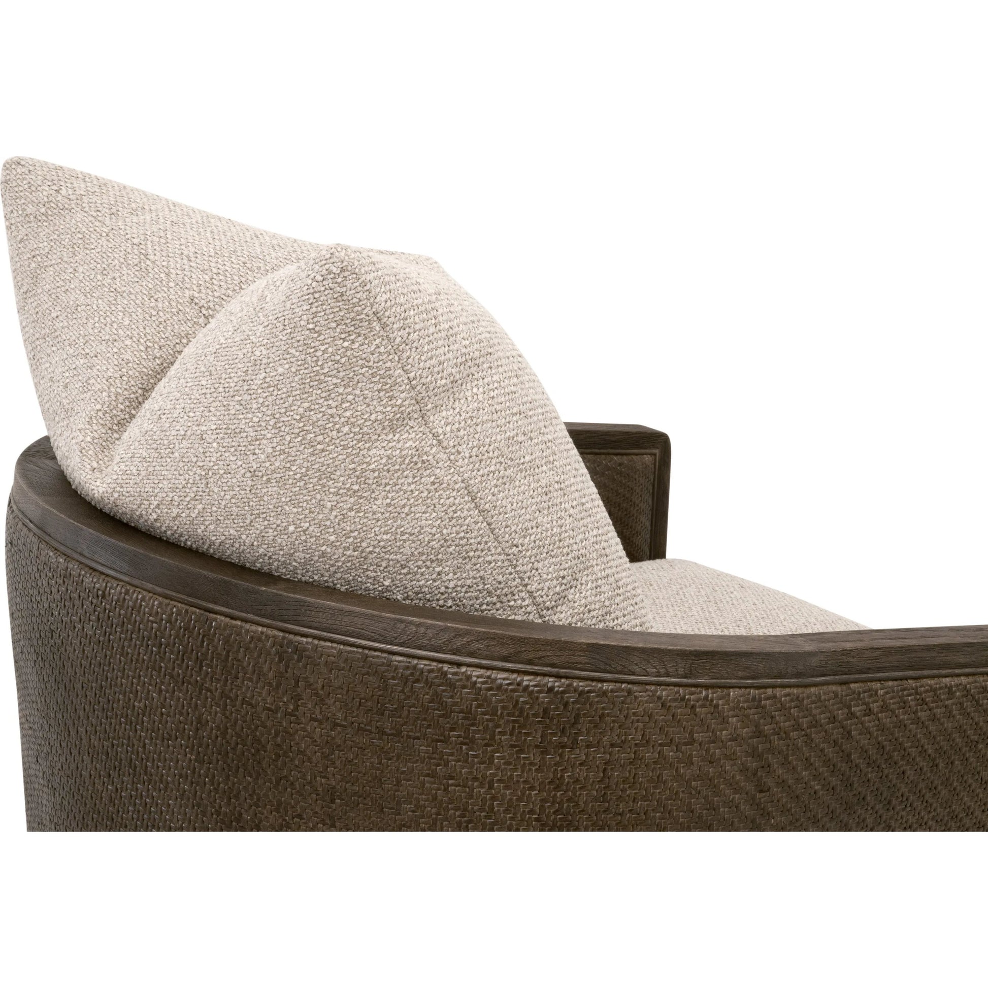 McGuire Swivel Club Chair by Essentials For Living. Made from unique in a coastal style.