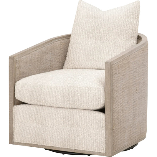 McGuire Swivel Club Chair by Essentials For Living. Made from unique in a coastal style.