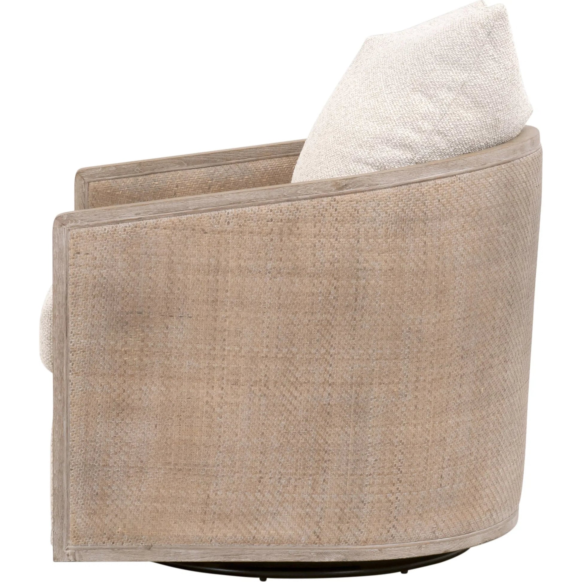 McGuire Swivel Club Chair by Essentials For Living. Made from unique in a coastal style.