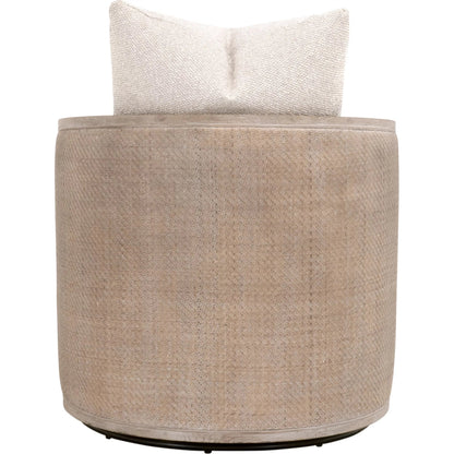 McGuire Swivel Club Chair by Essentials For Living. Made from unique in a coastal style.