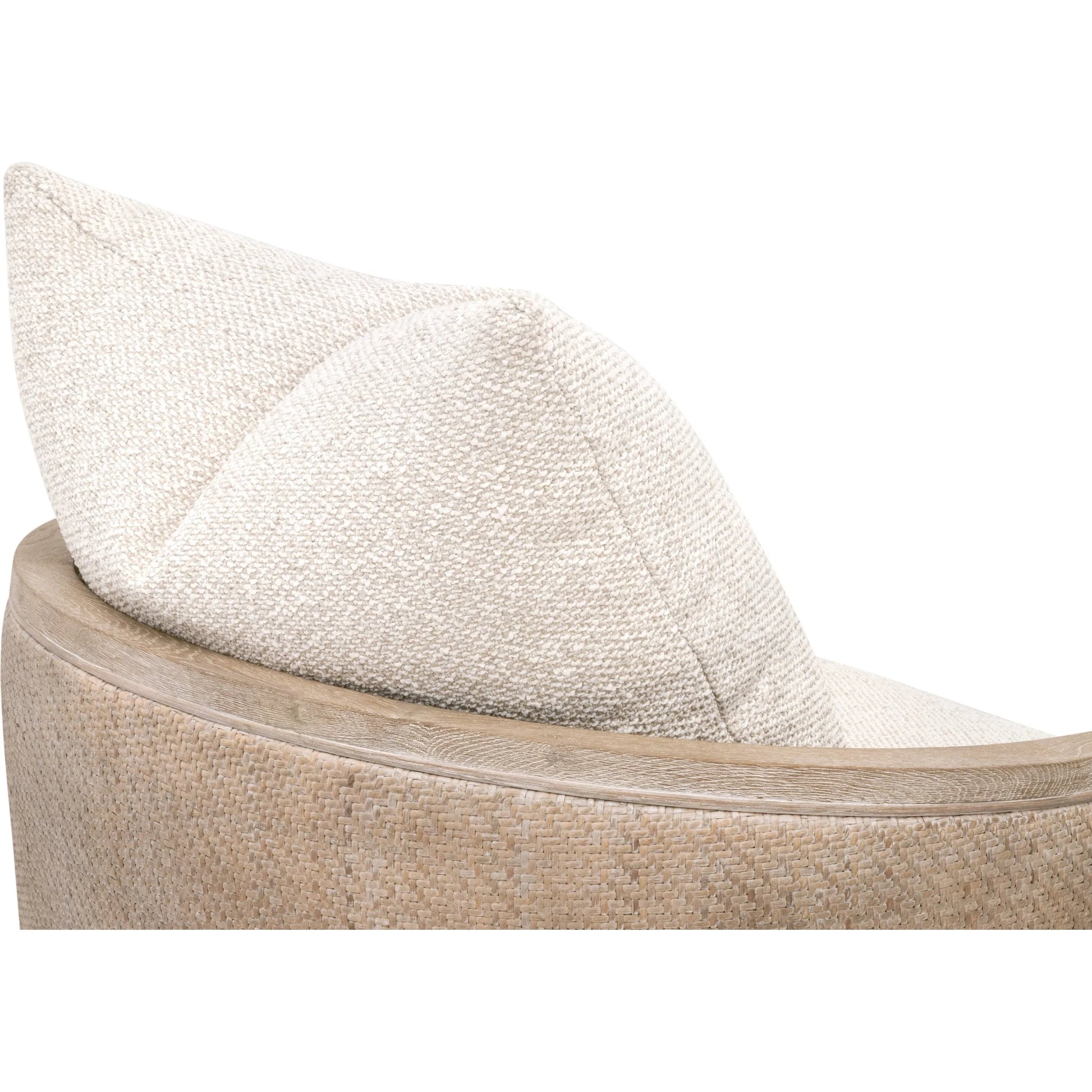 McGuire Swivel Club Chair by Essentials For Living. Made from unique in a coastal style.