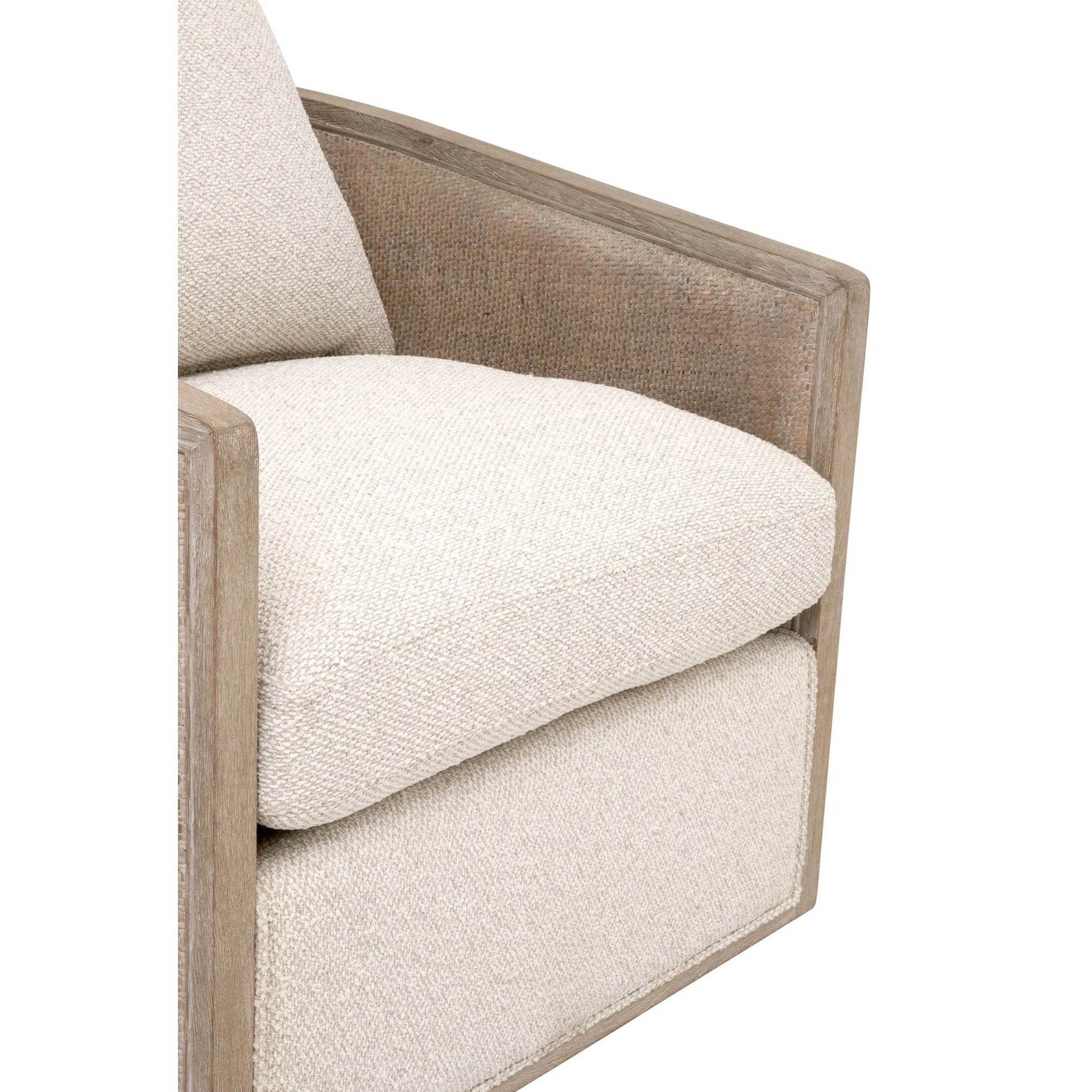 McGuire Swivel Club Chair by Essentials For Living. Made from unique in a coastal style.
