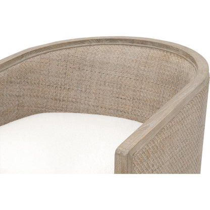 McGuire Swivel Club Chair by Essentials For Living. Made from unique in a coastal style.