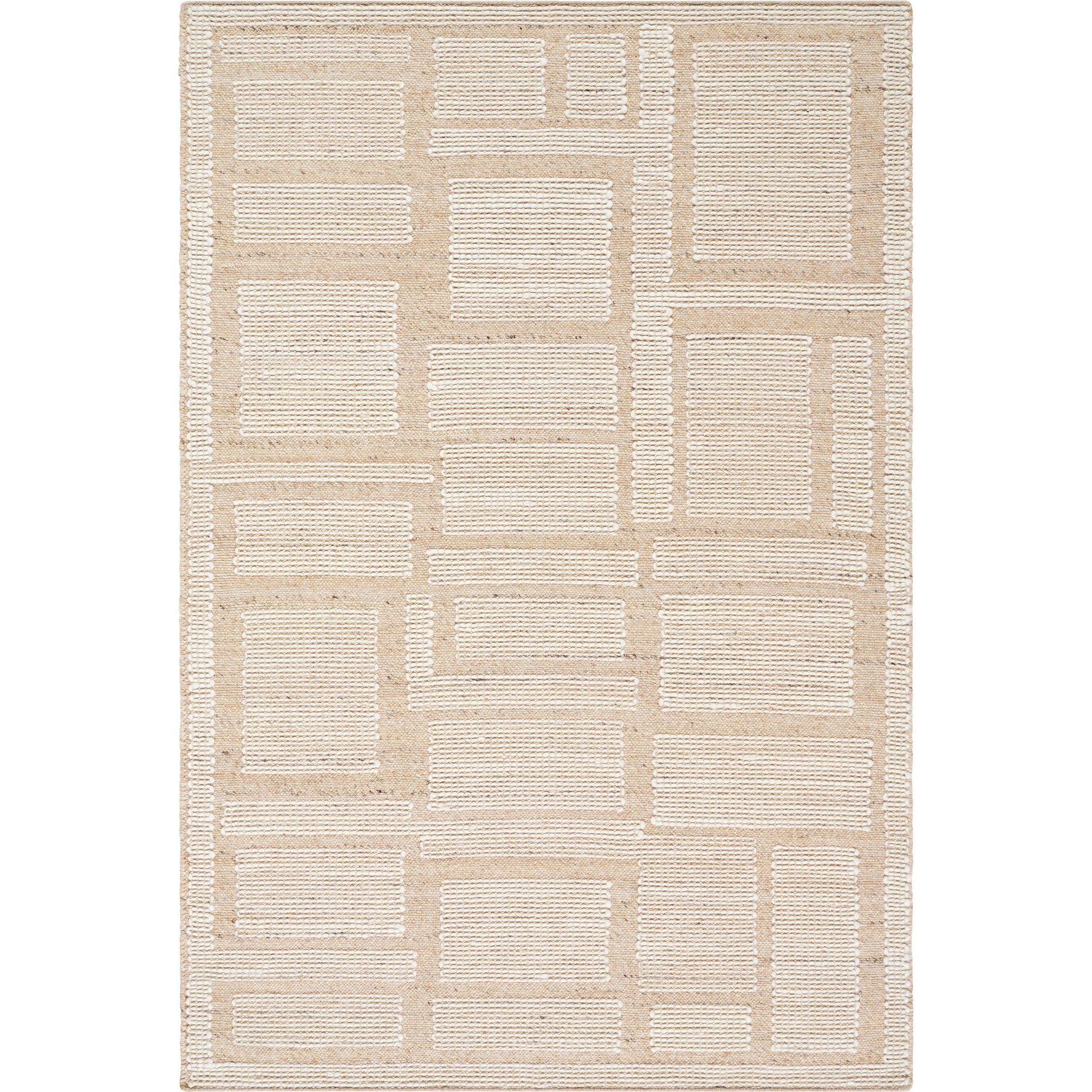 Marcela Rug - 484561 by Livabliss in beige, ivory, sandstone. Made from wool in a unique style.