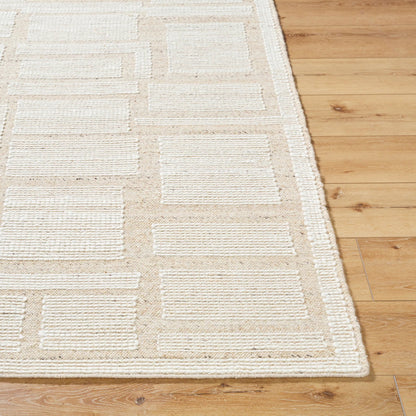 Marcela Rug - 484561 by Livabliss in beige, ivory, sandstone. Made from wool in a unique style.