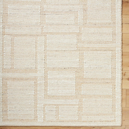 Marcela Rug - 484561 by Livabliss in beige, ivory, sandstone. Made from wool in a unique style.