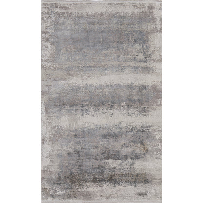 Cadiz Rug - 3888F by Feizy in taupe, gray, silver. Made from viscose, acrylic in a unique style.