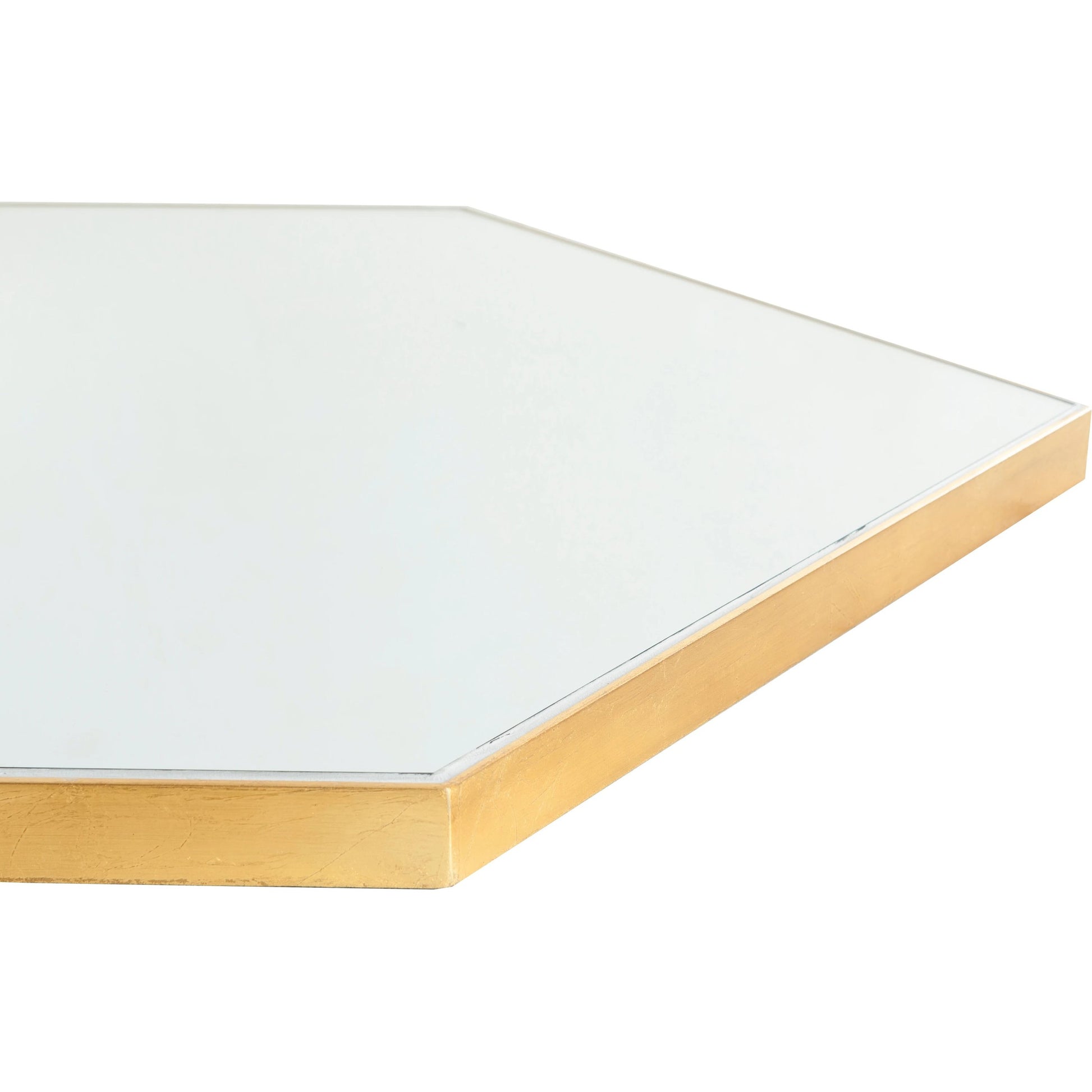 Mclin - 21926 by Surya in gold. Made from medium-density fiberboard in a modern style.