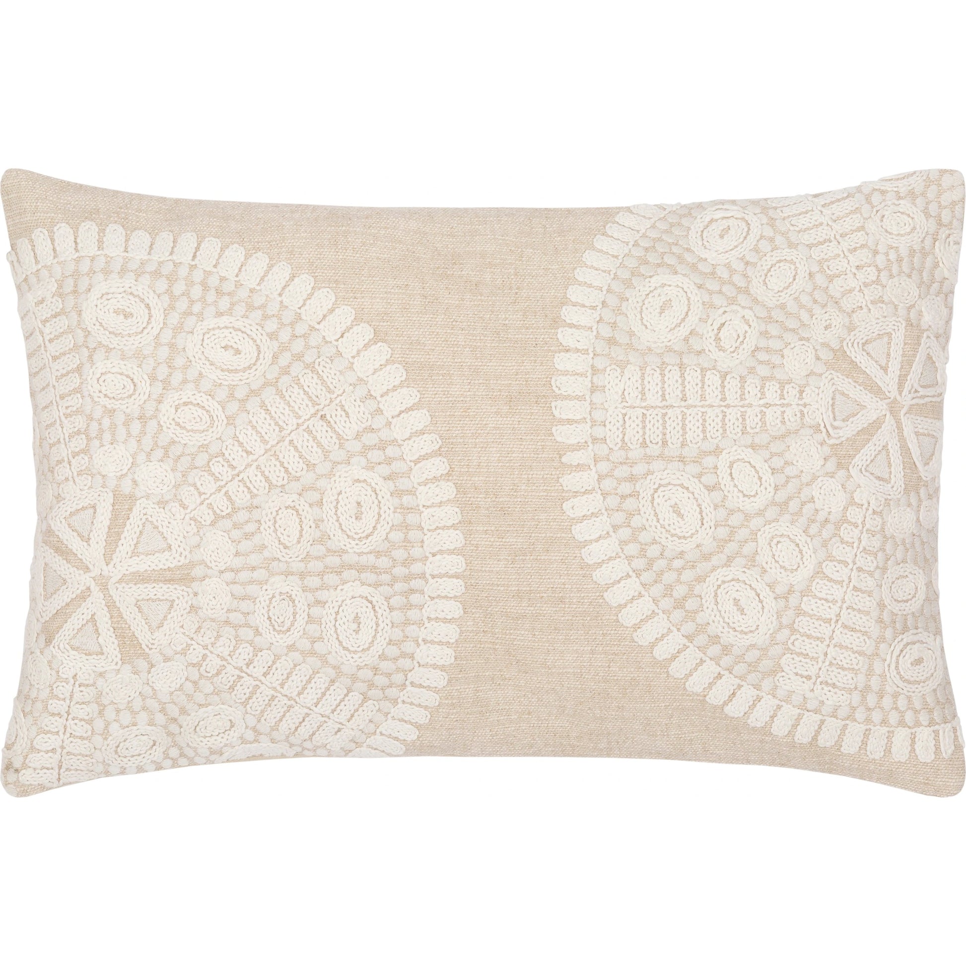 Maricopa Pillow - 14107 by Surya in beige, taupe. Made from 100% cotton in a eclectic & global style.