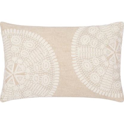 Maricopa Pillow - 14107 by Surya in beige, taupe. Made from 100% cotton in a eclectic & global style.