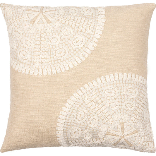 Maricopa Pillow - 14107 by Surya in beige, taupe. Made from 100% cotton in a eclectic & global style.