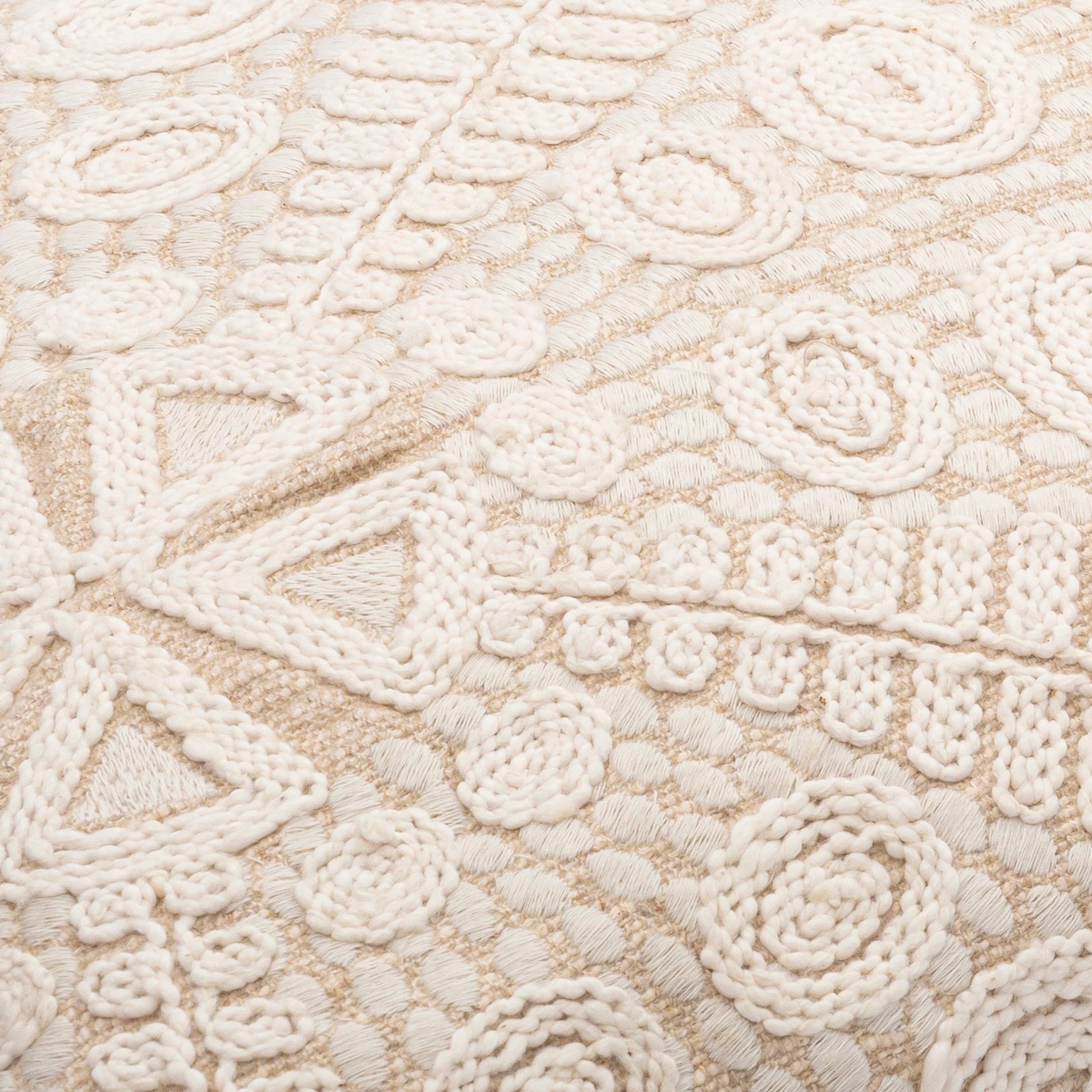 Maricopa Pillow - 14107 by Surya in beige, taupe. Made from 100% cotton in a eclectic & global style.
