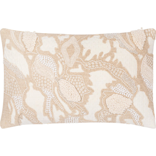 001 SI-1886121,SI-1886122 | Additional Silo | Maricopa Pillow - 21410 by Surya in beige, ivory. Made from 85% cotton, 15% linen, 100% cotton in a traditional style.