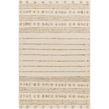 Machu Picchu Rug - 26052 by Surya in cream, ivory, dark brown, charcoal, brown, black. Made from 90% wool, 10% polyester in a unique style.