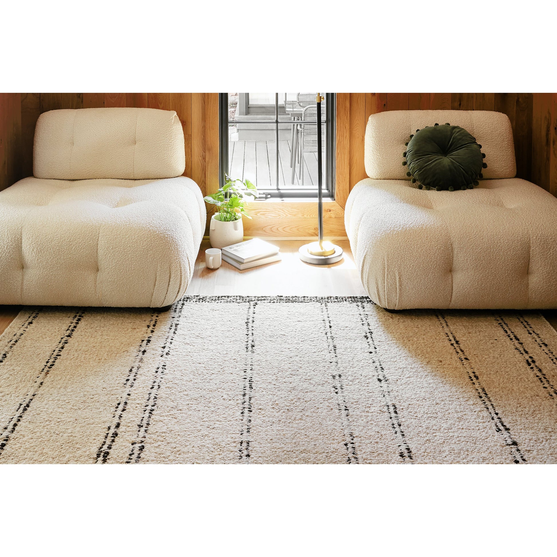 Machu Picchu Rug - 26051 by Surya in cream, ivory, dark brown, charcoal, brown, black. Made from unique in a unique style.