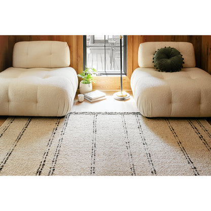 Machu Picchu Rug - 26051 by Surya in cream, ivory, dark brown, charcoal, brown, black. Made from unique in a unique style.