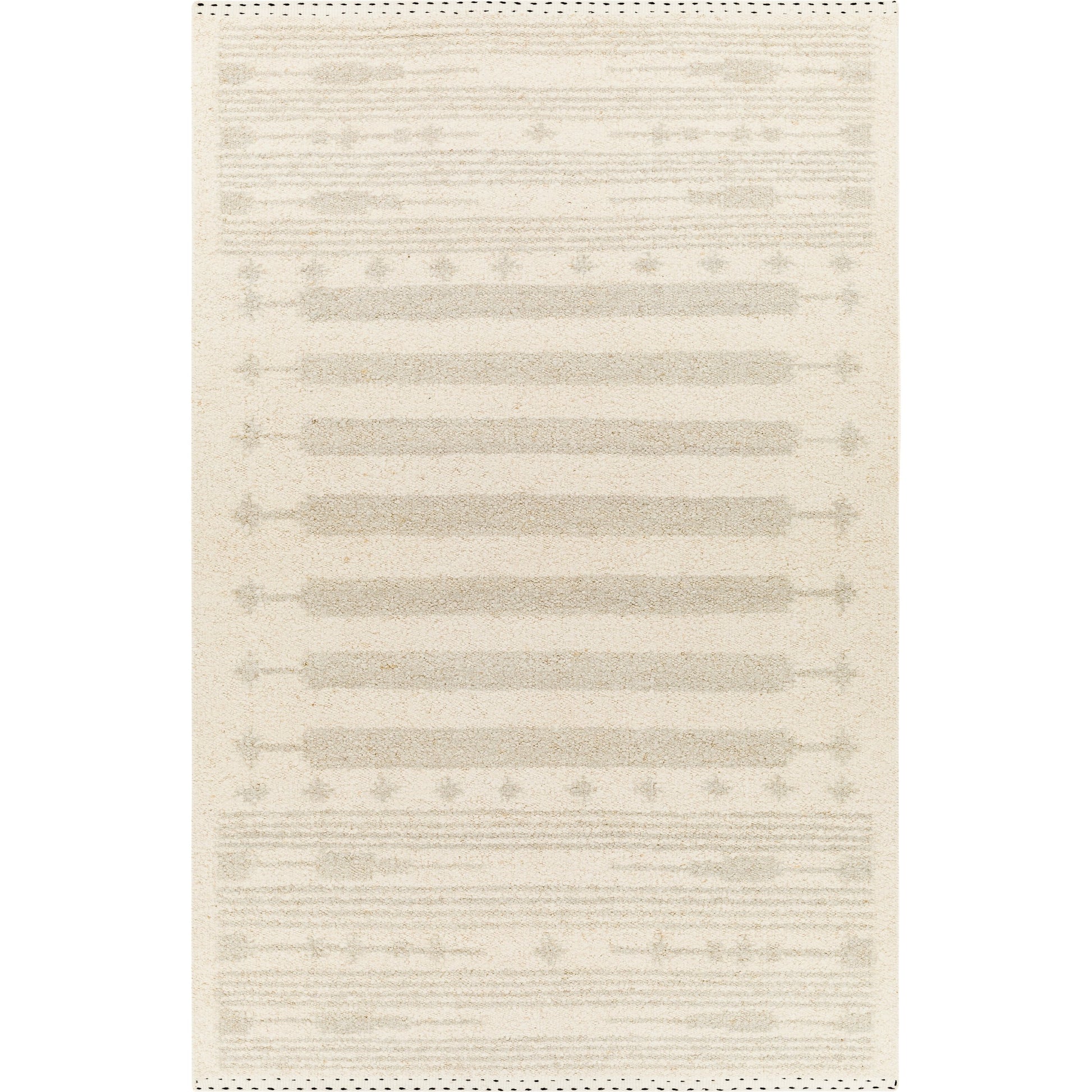 Machu Picchu Rug - 26925 by Surya in black, light beige. Made from 100% wool in a unique style.