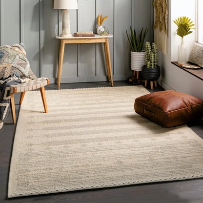 Machu Picchu Rug - 26925 by Surya in black, light beige, medium gray. Made from 100% wool in a unique style.