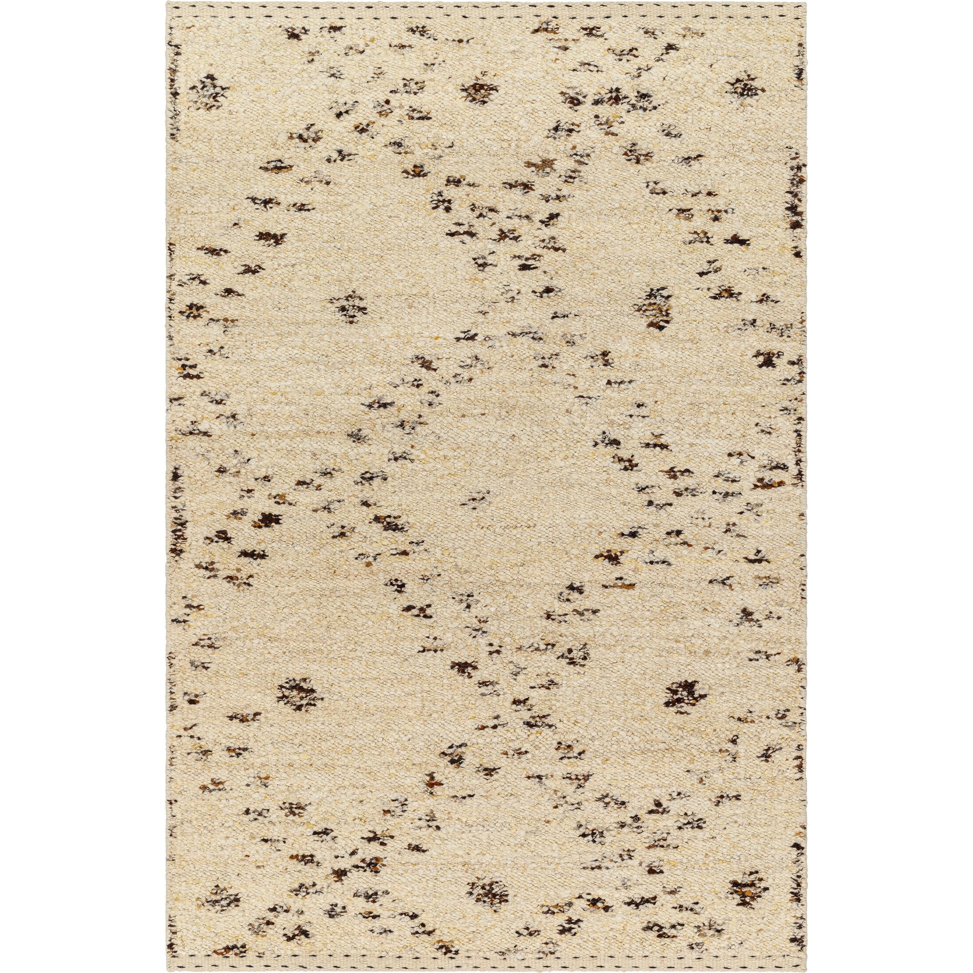 Machu Picchu Rug - 26926 by Surya in light beige, medium gray. Made from 100% wool in a unique style.