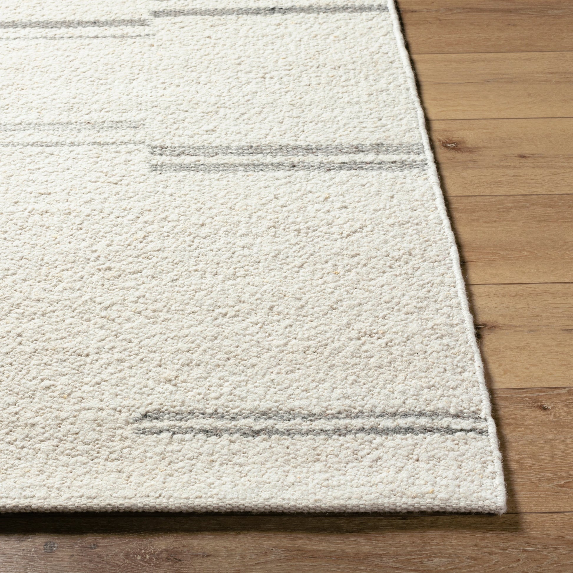 Machu Picchu Rug - 27459 by Surya in light beige, medium gray. Made from face: 100% wool, warp: 100% cotton in a unique style.