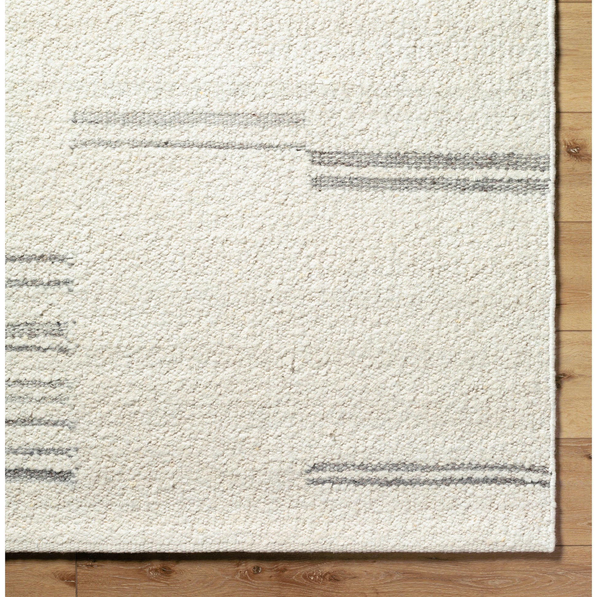 Machu Picchu Rug - 27459 by Surya in light beige, medium gray. Made from face: 100% wool, warp: 100% cotton in a unique style.