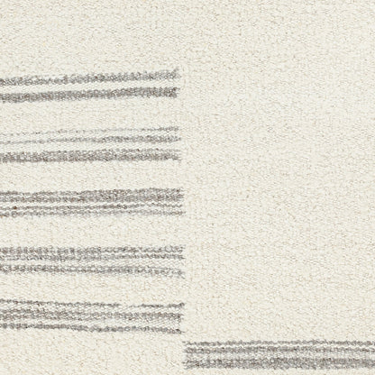 Machu Picchu Rug - 27459 by Surya in light beige, medium gray. Made from face: 100% wool, warp: 100% cotton in a unique style.