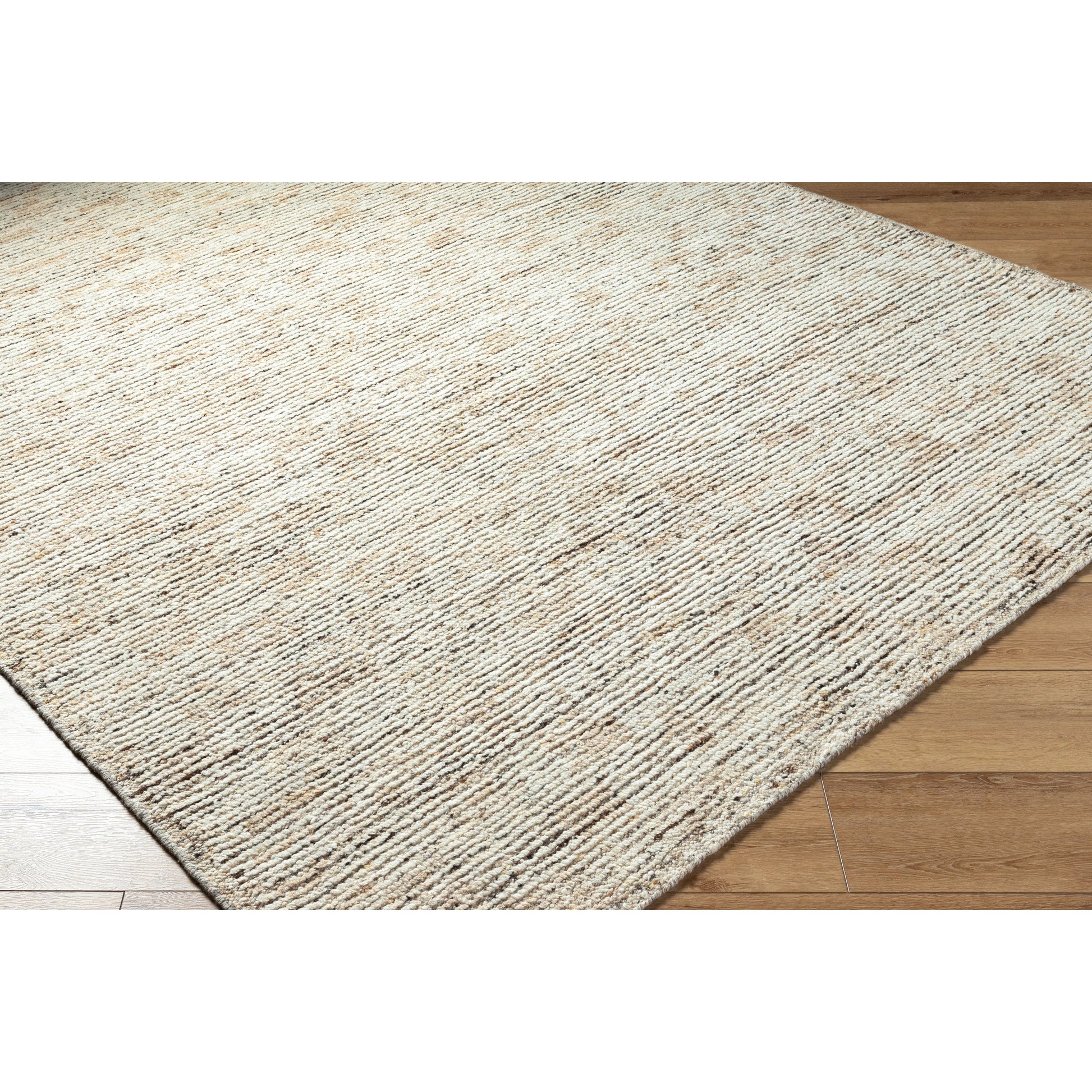 Machu Picchu Rug - 11659 by Surya in pearl, sterling grey. Made from face: 90% wool, 10% polyester, warp: 100% cotton i