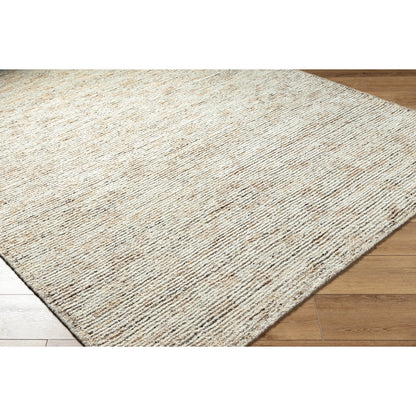 Machu Picchu Rug - 11659 by Surya in pearl, sterling grey. Made from face: 90% wool, 10% polyester, warp: 100% cotton i