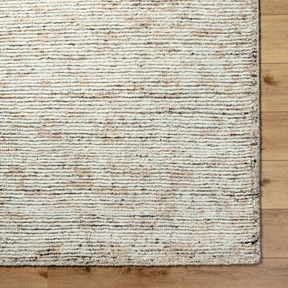 Machu Picchu Rug - 11659 by Surya in pearl, sterling grey. Made from face: 90% wool, 10% polyester, warp: 100% cotton i