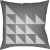 Light Gray, Medium Gray / 18" x 18"