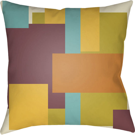 Moderne Pillow - 10857 by Livabliss. Made from front: 100% polyester, back: 100% polyester in a modern style.