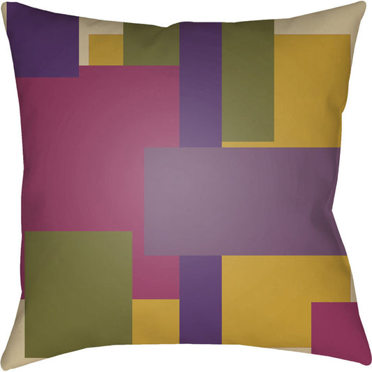 Moderne Pillow - 10857 by Livabliss. Made from front: 100% polyester, back: 100% polyester in a modern style.