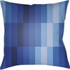 Dark Blue, Sky Blue, Bright Blue / 18" x 18"