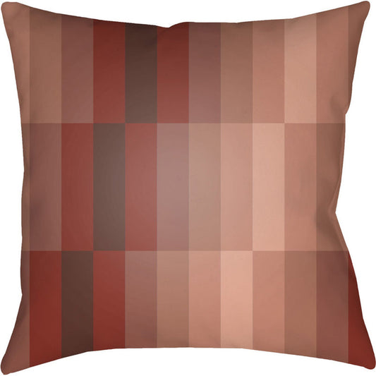 Moderne Indoor/Outdoor Pillow by Livabliss. Made from front: 100% polyester, back: 100% polyester in a modern style.