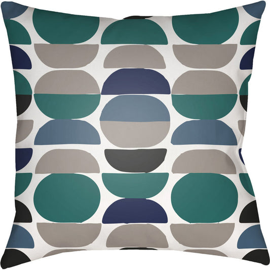 Moderne Pillow - 29949 by Livabliss. Made from front: 100% polyester, back: 100% polyester in a modern style.