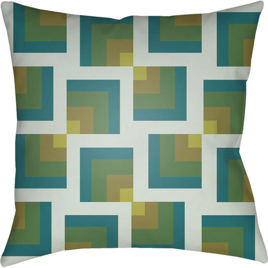 Moderne Pillow - 9915 by Livabliss. Made from front: 100% polyester, back: 100% polyester in a modern style.